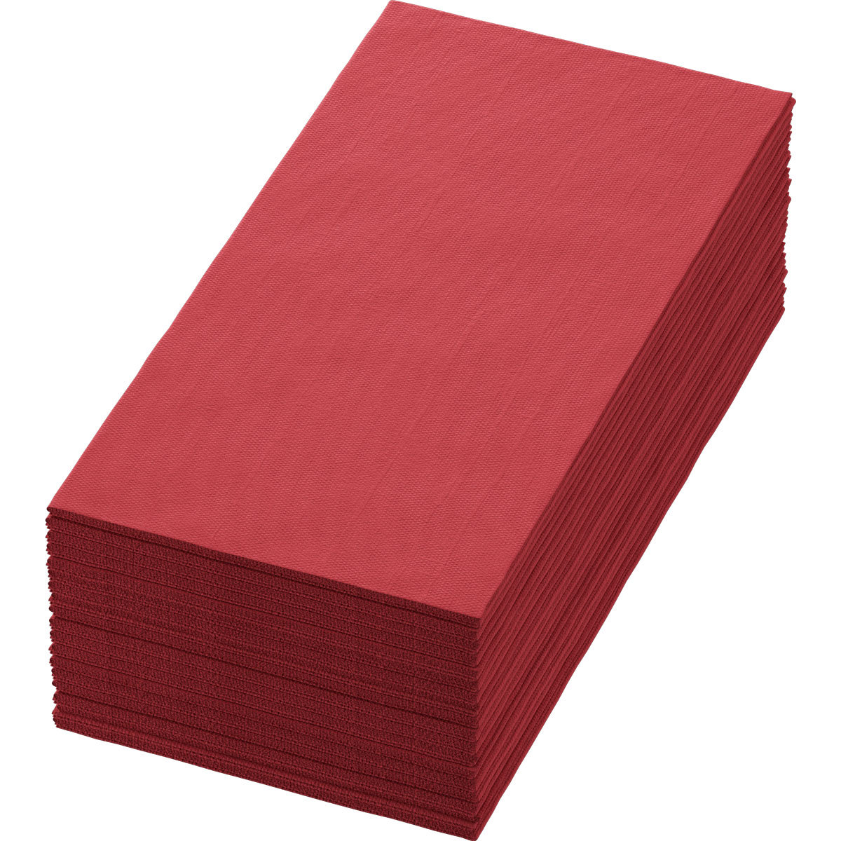 Bio-Dunisoft® Serviette 40 x 40 cm, 1/8-Buchfalz - Bordeaux