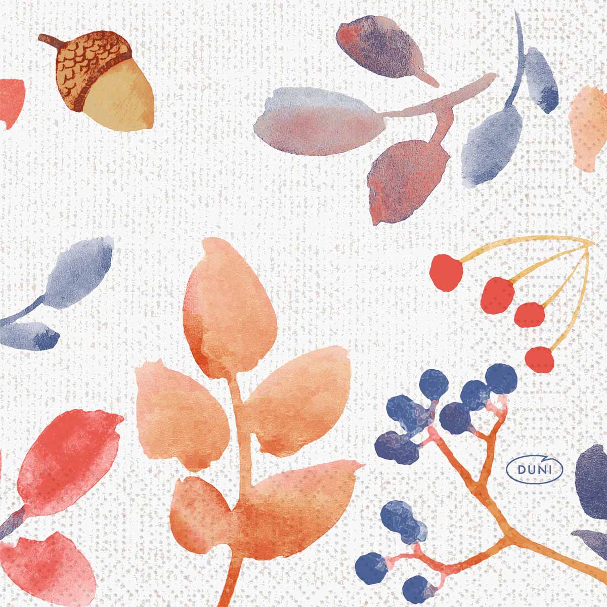 Zelltuchservietten AUTUMN GRADIENT 3-lagig, 24 x 24 cm
