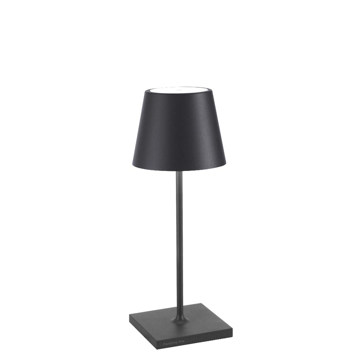 Tischleuchte Poldina Mini - Dunkelgrau