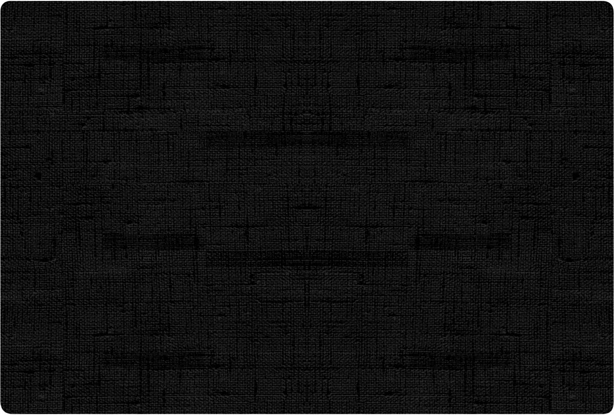 TISCHSETS SILIKON 30 x 45 cm - Schwarz