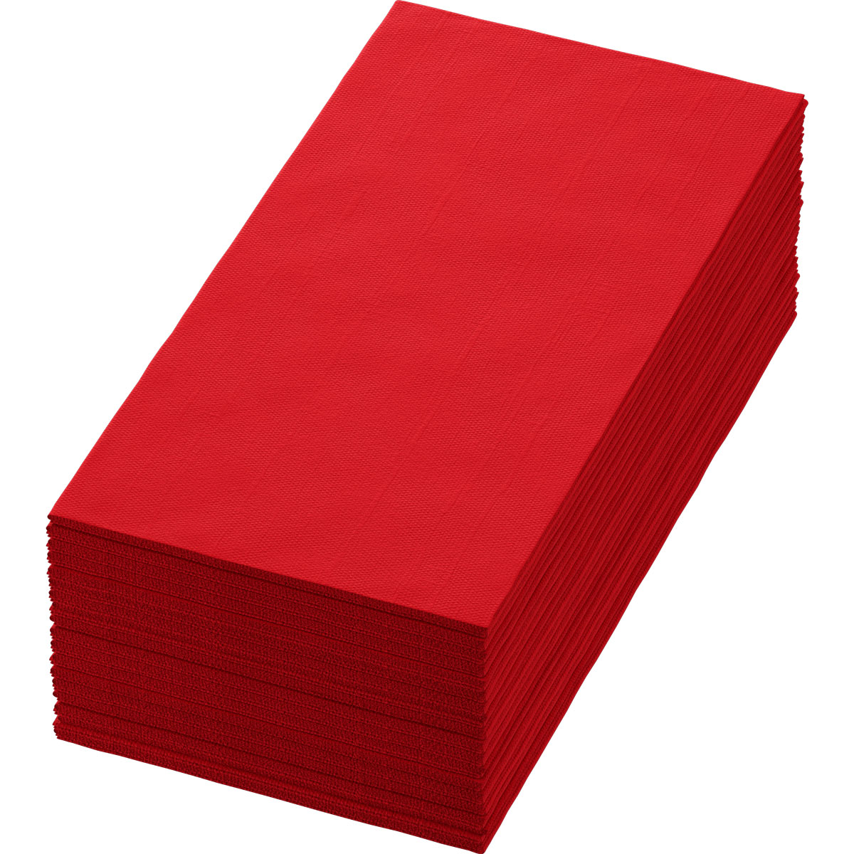 Bio-Dunisoft® Serviette 40 x 40 cm, 1/8-Buchfalz - Rot