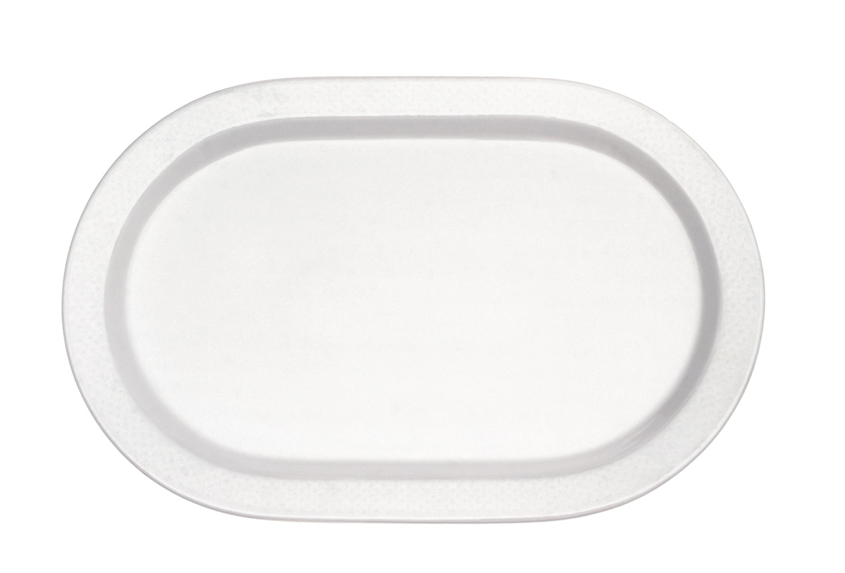 Teller flach oval 370 x 235mm