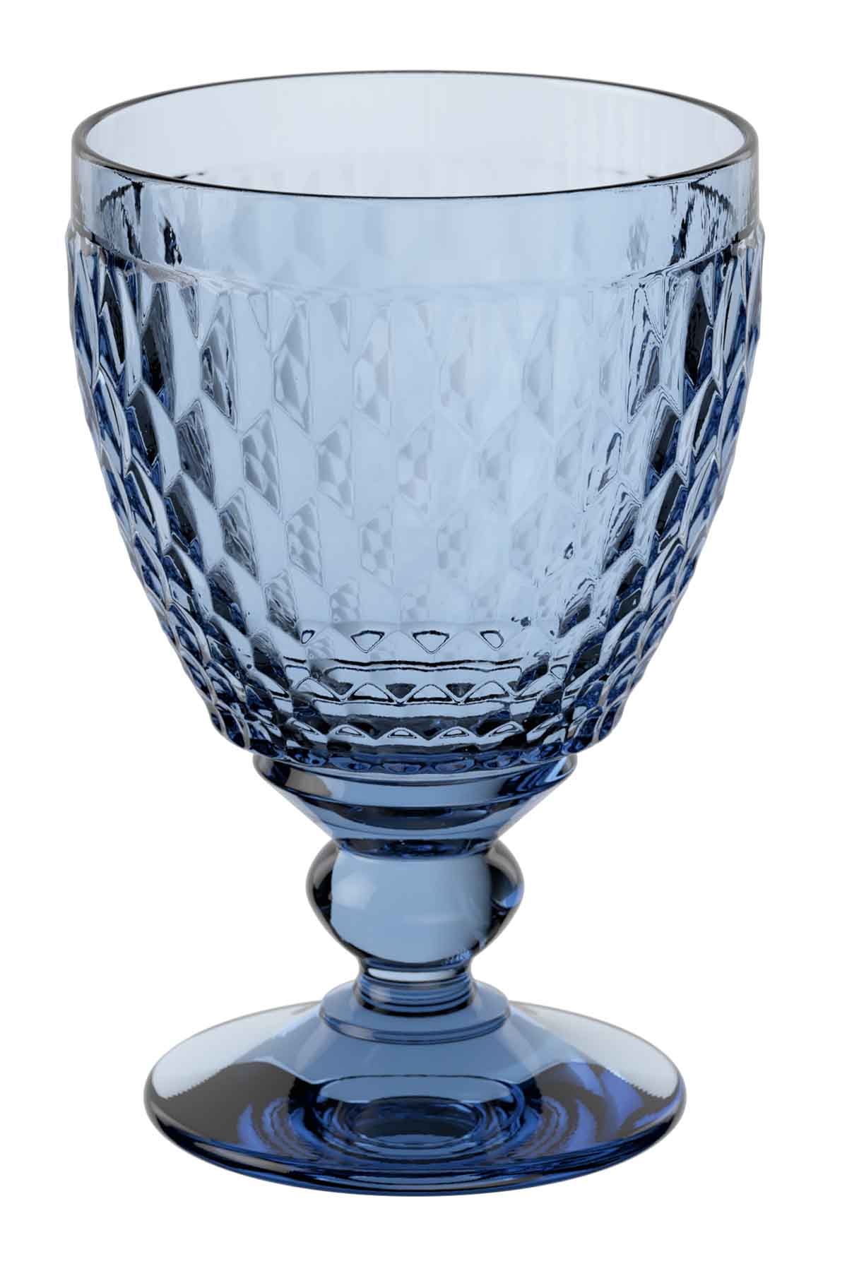 Wasserglas Boston Blau