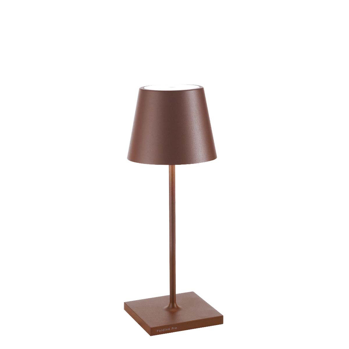 Tischleuchte Poldina Mini - Corten