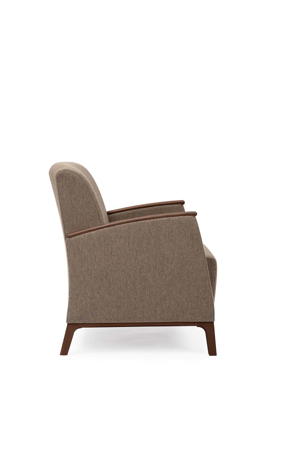 Sessel Mamy - Armlehne Holz