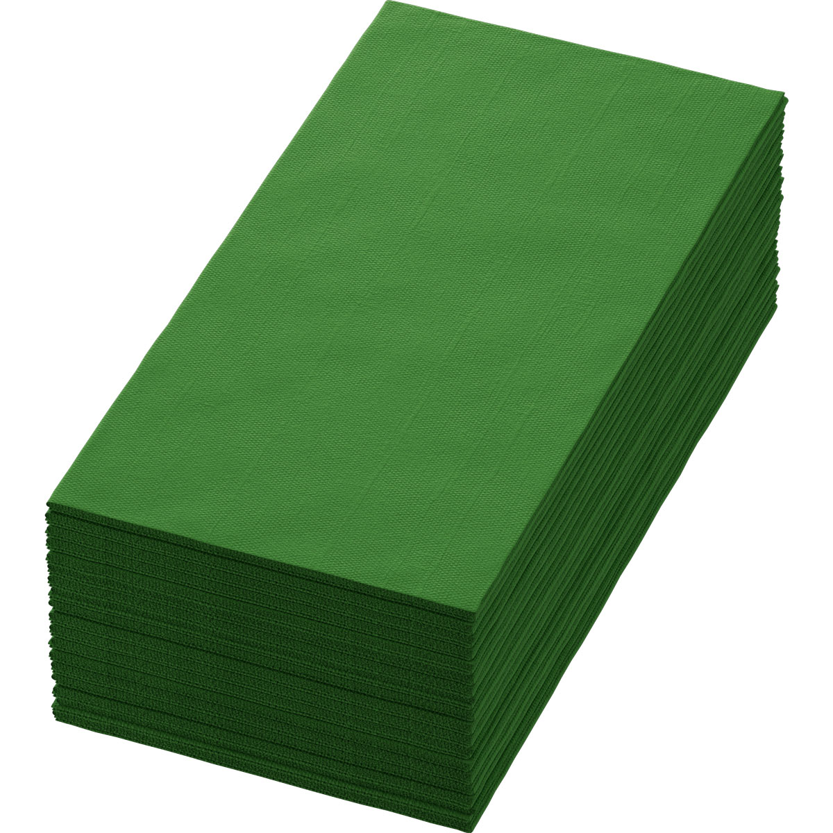 Bio-Dunisoft® Serviette 40 x 40 cm, 1/8-Buchfalz - Leaf Green