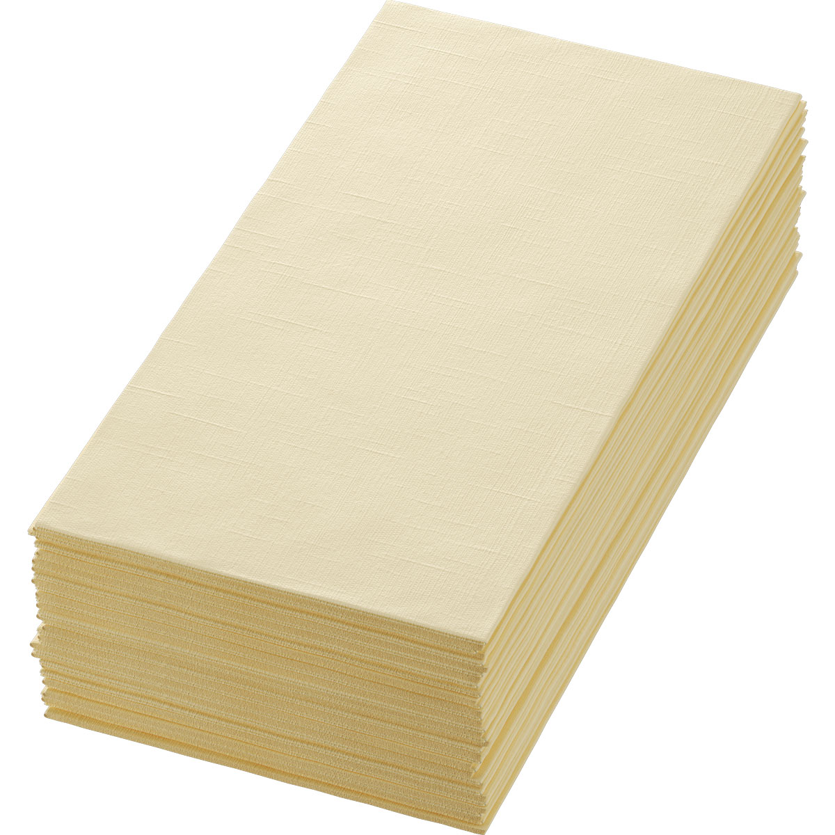 DUNILIN-Servietten 48 x 48 cm, 1/8-Buchfalz - Cream