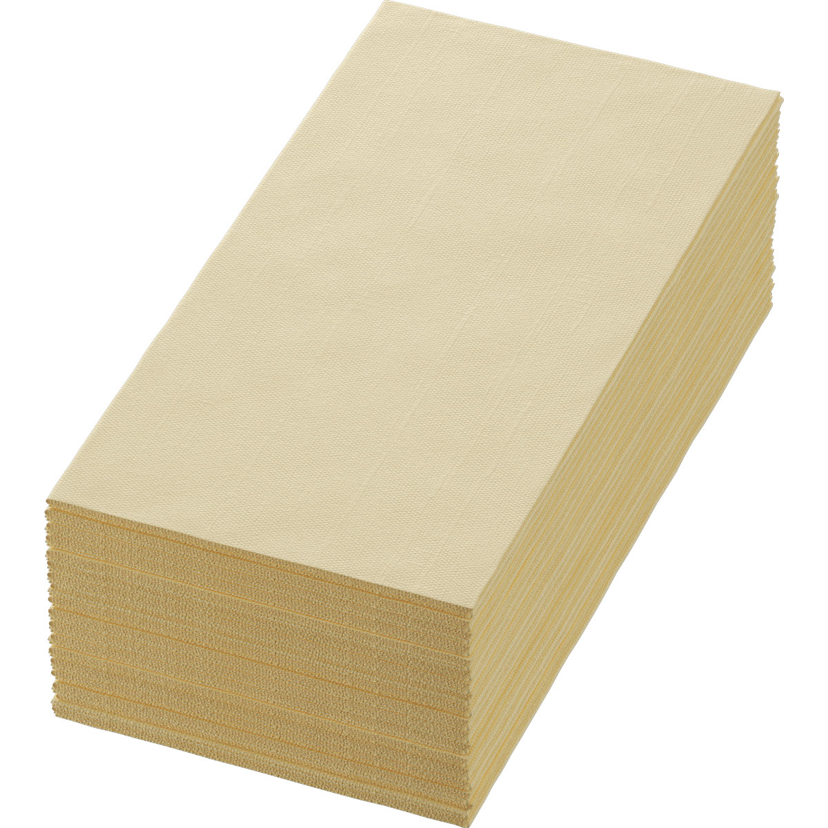 Bio-Dunisoft® Serviette 40 x 40 cm, 1/8-Buchfalz - Cream