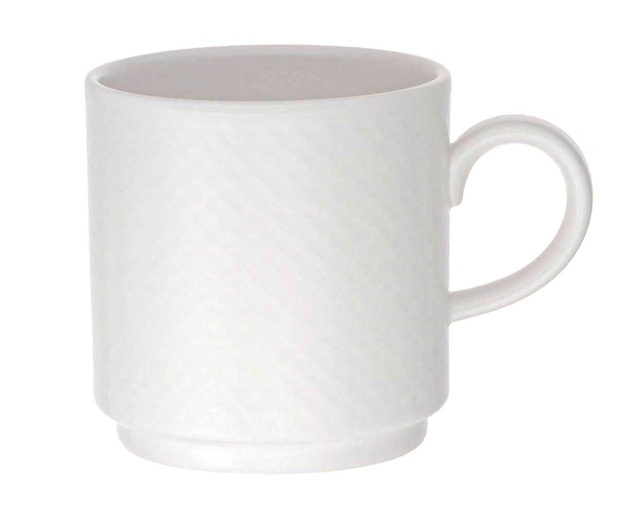 Becher mit Henkel stapelbar