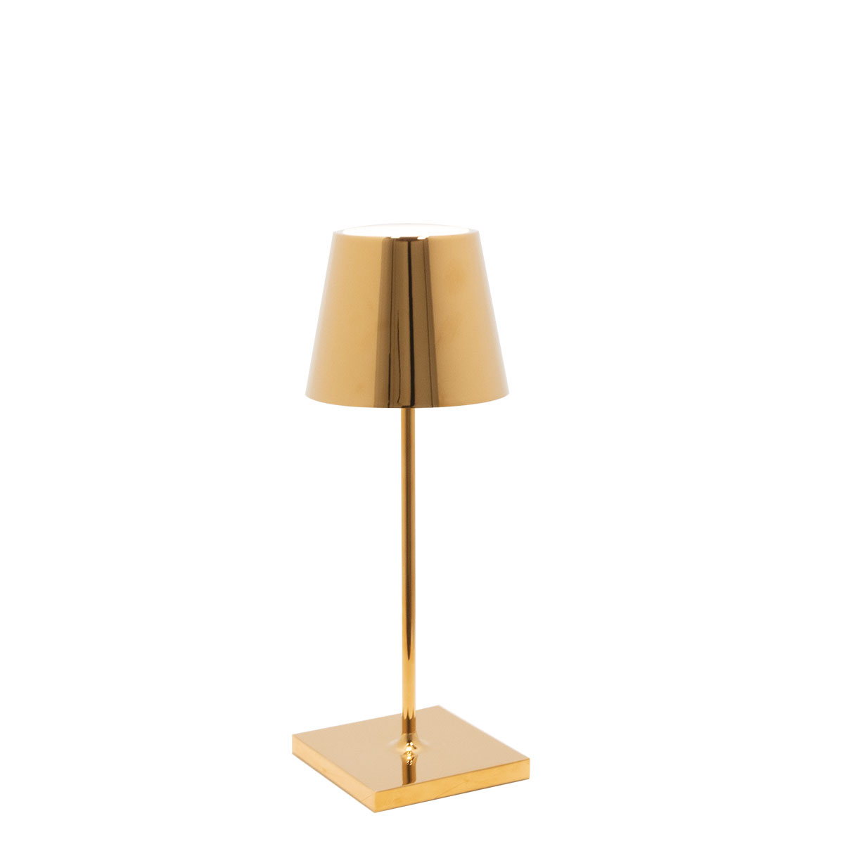 Tischleuchte Poldina Mini - Gold glänzend