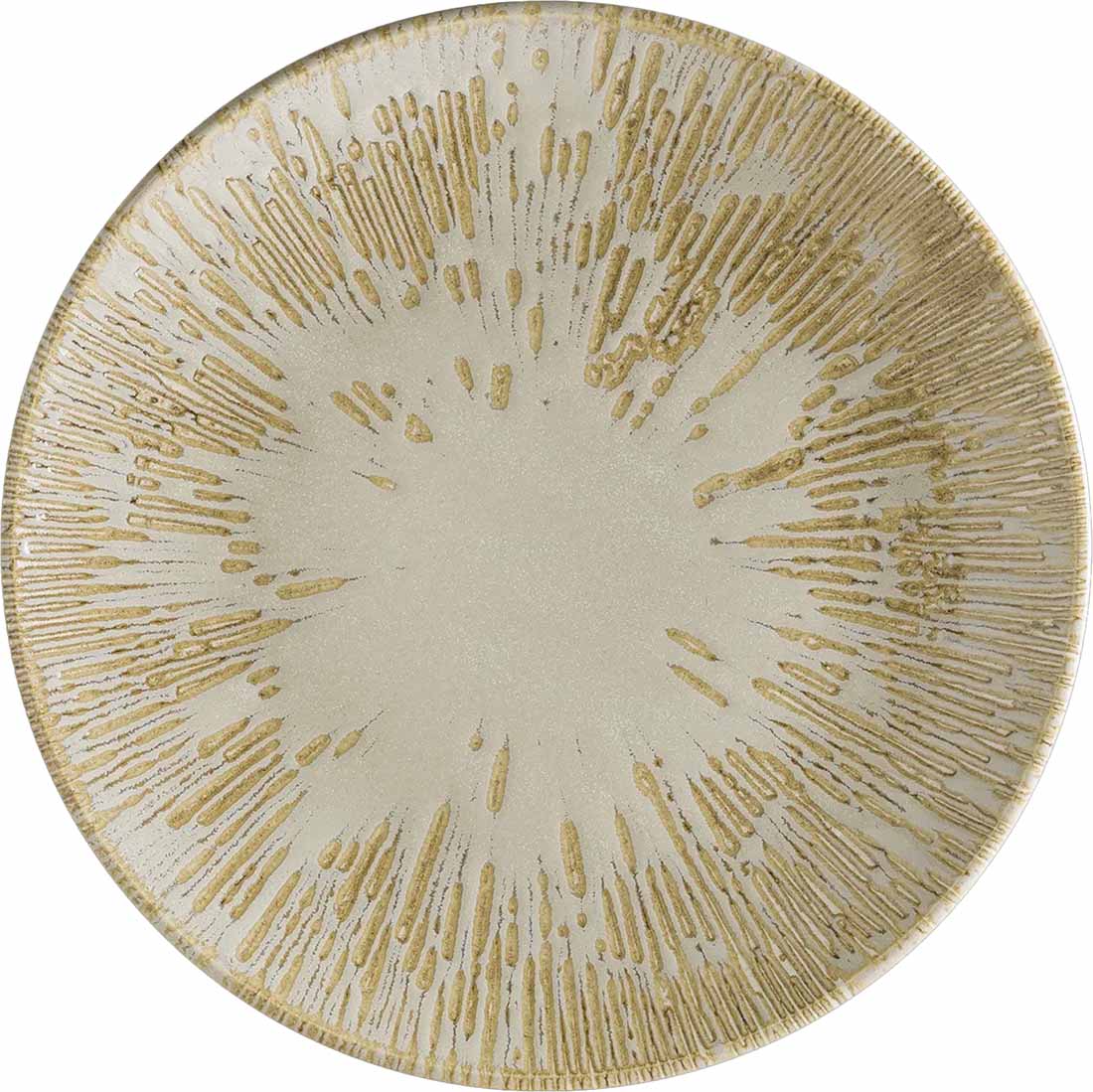 Teller flach SNELL SAND - ø 21 cm