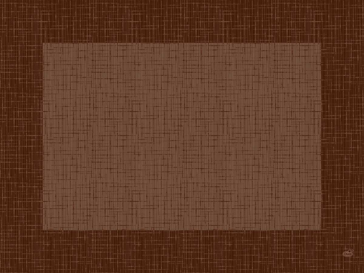 TISCHSETS BIO-DUNICEL 30 x 40 cm - LINNEA  Chestnut